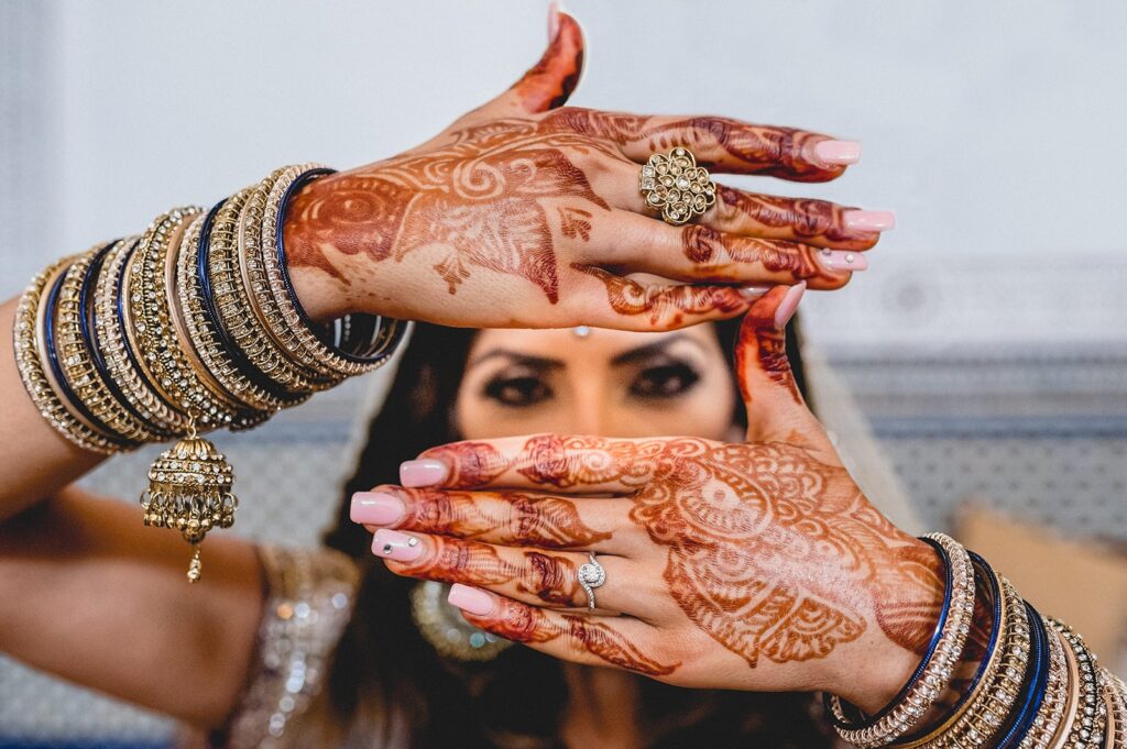 Marokkaans huwelijk, henna