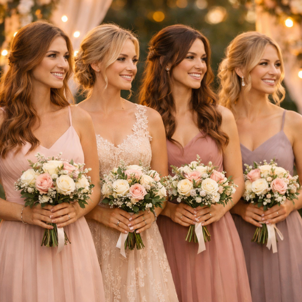 Live muziek voor de bruiloftsprocessie