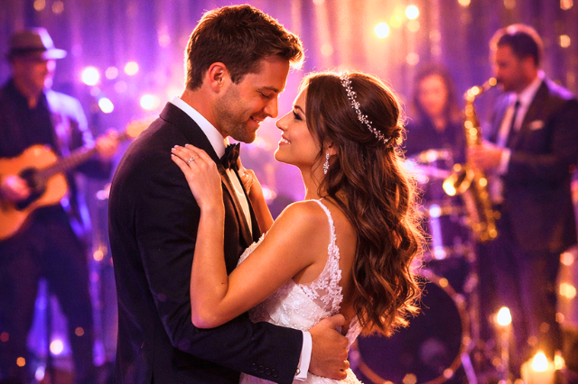 Live bruiloft muziek tijdens feestavond met professionele artiesten